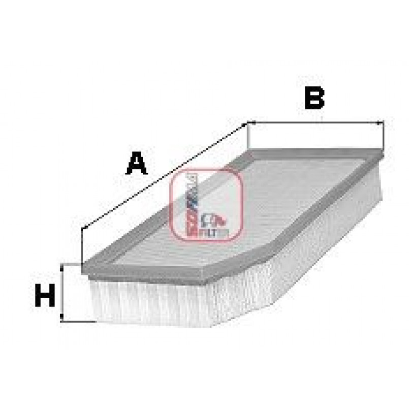 S 3356 A SOFIMA Фільтр повітря